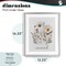 Stupell Industries Pressed Flowers Unwind Framed Print Under Glass, design by Lettered and Lined